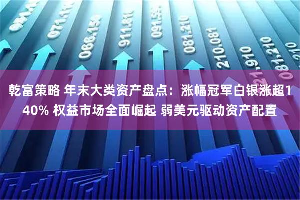乾富策略 年末大类资产盘点：涨幅冠军白银涨超140% 权益市场全面崛起 弱美元驱动资产配置